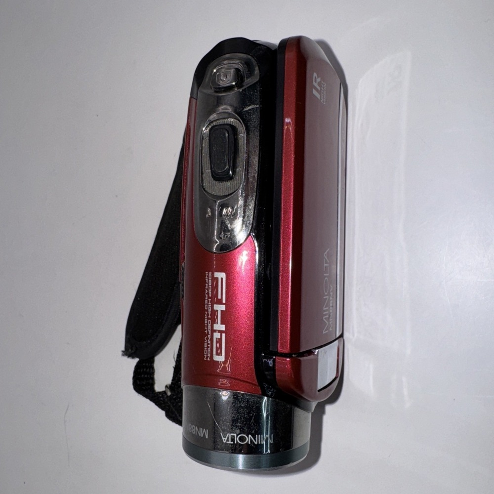 UsedMinolta MN88V 24MP/1080p‎ HD IR Night Vision Digital Camcorder w/ 16GB Parts - Picture 2 of 10